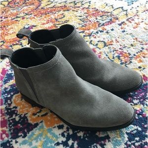 UGG grey suede booties